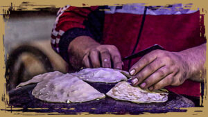 Levantine Saj pies in Ras al-Ain (Enab Baladi)